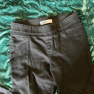 Old Navy Rockstar Super skinny black jeans size 12